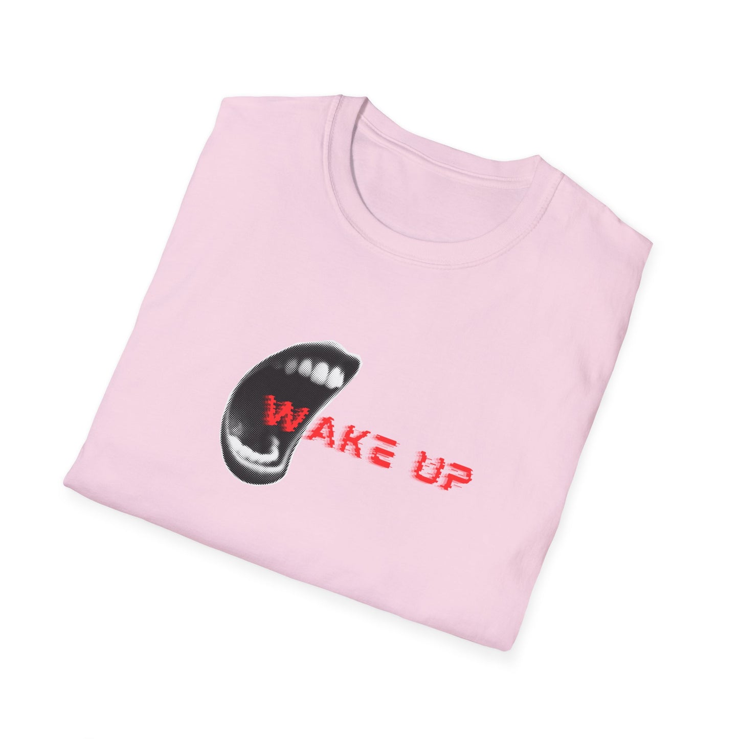 Wake Up Graphic Unisex Softstyle T-Shirt – Motivational Tee for Everyday Inspiration