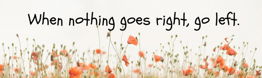 When nothing goes right  Magnet